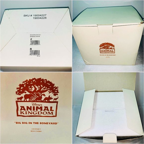 Disney Animal Kingdom Big Dig in the Boneyard Figurine Sculpture w Clock NEW - Picture 7 of 13